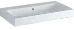 Geberit iCon Waschtisch 750 &times; 485 mm wei&szlig;, ohne Hahnloch, 124078600, Farbe: Wei&szlig;,