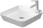 Duravit Cape Cod Aufsatzbecken, 460 &times; 460 mm, mit Armatureninsel, ohne...