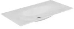 KEUCO EDITION 11 Einbauwaschtisch aus Keramik, 1055x17x538mm, mit 1 Hahnloch,...