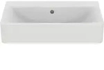 Ideal Standard Connect Waschtisch, ohne Hahnloch, mit &Uuml;berlauf, 650x460x175mm,