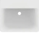 Ideal Standard Connect Waschtisch, ohne Hahnloch, mit &Uuml;berlauf, 550x460x175mm,