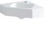 Geberit iCon Eckhandwaschbecken 330 mm, wei&szlig;, 124729600, Farbe: Wei&szlig;, mit KeraTect