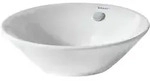 Duravit Aufsatzbecken Starck 1 33cm 040833, 0408330000, Farbe: Wei&szlig;