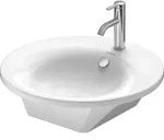 Duravit M&ouml;belwaschtisch Starck 1 58cm, f&uuml;r den Waschtischunterbau, 0406580000,