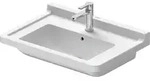 Duravit M&ouml;belwaschtisch Starck 3 70cm, 1 Hahnloch, 0304700000, Farbe: Wei&szlig;