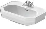 Duravit 1930 Waschtisch, 60 &times; 41 cm, 1 Hahnloch, 0438600000, Farbe: Wei&szlig;