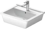 Duravit Einbauwaschtisch Starck 3 56cm, 1 Hahnloch, 0302560000, Farbe: Wei&szlig;