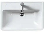 LAUFEN PRO A Waschtisch, 1 Hahnloch, mit &Uuml;berlauf, 600x480mm, H8189524001041, Farbe: