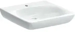 Geberit Renova Nr. 1 Comfort Waschtisch, unterfahrbar, 550x550mm, mit Hahnloch und
