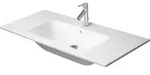 Duravit ME by Starck M&ouml;belwaschtisch, mit &Uuml;berlauf, 1 Hahnloch, mit...