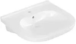 Villeroy & Boch ViCare Waschtisch, 1 Hahnloch, mit &Uuml;berlauf, ungeschliffen,