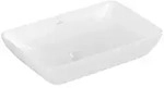 Villeroy & Boch Venticello Halbeinbau-Aufsatzwaschbecken, ohne Hahnloch, mit
