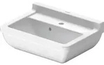 Duravit Waschtisch Starck 3 50cm, 1 Hahnloch, 0300500000, Farbe: Wei&szlig;