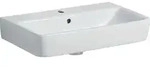 Geberit Renova Compact Waschtisch, 600x370mm, 226160600, Farbe: Wei&szlig;, mit KeraTect