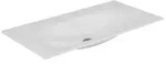 KEUCO EDITION 11 Einbauwaschtisch aus Keramik, 1055x17x538mm, ohne Hahnloch,...