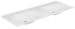 KEUCO EDITION 11 Einbau-Doppelwaschtisch aus Varicor, 2100x17x535mm, 2 x 1...