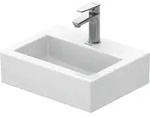 Duravit Handwaschbecken Med Vero 45cm, ohne &Uuml;berlauf, mit Hahnlochbank, 1 Hahnloch,
