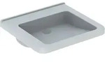 Geberit Renova Nr. 1 Comfort, Waschtisch, unterfahrbar,600x550 mm, ohne Hahnloch,
