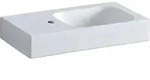 Geberit iCon Waschtisch 530 &times; 310 mm, wei&szlig;, Ablagefl&auml;che links, 124153600, Farbe: