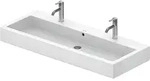 Duravit Vero Waschtisch, 1200x470mm, geschliffen, mit &Uuml;berlauf, 2 Hahnl&ouml;cher,
