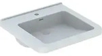 Geberit Renova Nr. 1 Comfort Waschtisch, unterfahrbar, 550x525 mm, mit Hahnloch und