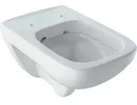 Geberit Renova Nr. 1 Plan Tiefsp&uuml;l-WC, sp&uuml;lrandlos, 4,5/6L, wandh&auml;ngend,