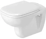 Duravit D-Code Wand-WC, Tiefsp&uuml;ler, 355 &times; 545 &times; 355 mm, 2535090000, Farbe: Wei&szlig;