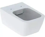 Geberit iCon Square Wand-WC Tiefsp&uuml;ler, sp&uuml;lrandlos, geschlossene Form, 201950600,