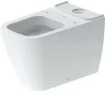 Duravit Stand-WC Kombi Happy D.2 63cm Tiefsp&uuml;ler, f&uuml;r aufgesetzten...