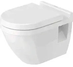 Duravit Wand-WC Starck 3 54cm Tiefsp&uuml;ler, 2200090000, Farbe: Wei&szlig;