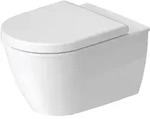 Duravit Darling New Wand-WC, Tiefsp&uuml;ler, 540mm, Sp&uuml;lrandlos (rimless), mit