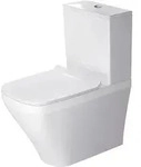 Duravit Stand-WC DuraStyle Kombi 63cm Tiefsp&uuml;ler, f&uuml;r aufgesetzten...