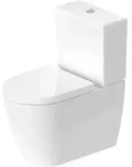 Duravit ME by Starck Stand-WC Kombination, Tiefsp&uuml;ler, f&uuml;r aufgesetzten