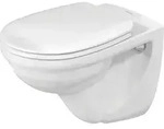 Duravit D-Code Wand-WC, Tiefsp&uuml;ler, 6 Liter, 355 &times; 560 &times; 385 mm, 0184090000,
