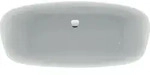 Ideal Standard Dea Duo-Badewanne 1800x800x610mm, freistehend, mit Ablaufgarnitur,