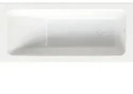 BetteOne Relax Rechteck-Badewanne, 1-Sitzer, Einbau, 1800x800x450mm, 3323-000, Farbe: