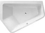 Duravit Paiova F&uuml;nfeck Badewanne, Ecke links, 2 R&uuml;ckenschr&auml;gen, 1900x1400mm,
