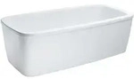 LAUFEN Badewanne freistehend mit Sch&uuml;rze Palomba mit Fu&szlig;gestell 1800x900x455...