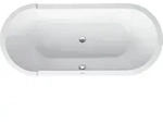 Duravit Starck Oval-Badewanne, freistehend, 2 R&uuml;ckenschr&auml;gen,...