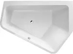 Duravit Paiova F&uuml;nfeck Badewanne, Ecke rechts, 2 R&uuml;ckenschr&auml;gen, 1900x1400mm,