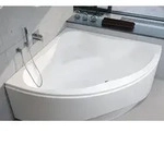 RIHO Neo Eck-Badewanne, Einbau, 2-Sitzer, wei&szlig;, B076001005, Ausf&uuml;hrung: