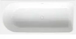 BetteOcean Rechteck-Badewanne, Einbau, &Uuml;berlauf hinten, Fu&szlig;ende rechts,