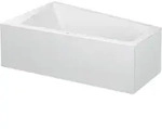 Duravit Paiova Einbau-Badewanne, Ecke links, angeformte Acrylverkleidung,