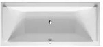 Duravit Starck Rechteck Badewanne, Einbauversion, 2 R&uuml;ckenschr&auml;gen,...