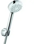 KLUDI LOGO Wannen-Brause-Set 1S, einer Strahlart, chrom, 6801005-00