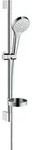 hansgrohe Croma Select S Brauseset Vario mit Brausestange 65 cm und Seifenschale,