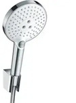 hansgrohe Raindance Select S Brausehalterset 120 3-jet mit Brauseschlauch 160 cm,