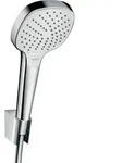 hansgrohe Croma Select E Brausehalterset Vario mit Brauseschlauch 125cm, wei&szlig;/