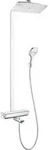 hansgrohe Raindance E Showerpipe 360 1-jet, mit Wannenthermostat, Brausestange