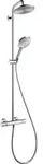 hansgrohe Raindance S Showerpipe 1 jet, mit Thermostat, chrom, EcoSmart, 27116000